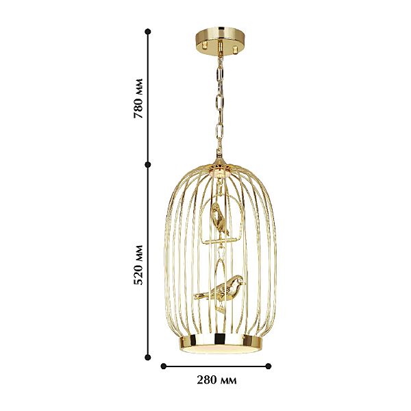 Светильник подвесной Chick 1928-2P