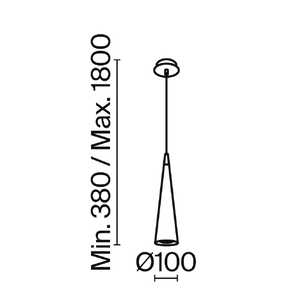 Светильник подвесной Nevill P318-PL-01-W