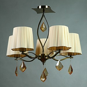 Потолочная люстра 3203 BX 03203/5 Bronze Cream