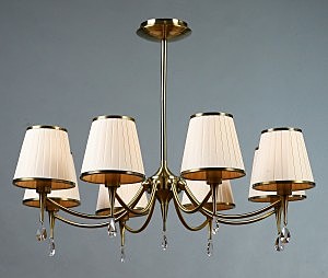 Люстра на штанге 1625 MA 01625CA/008 Bronze Cream