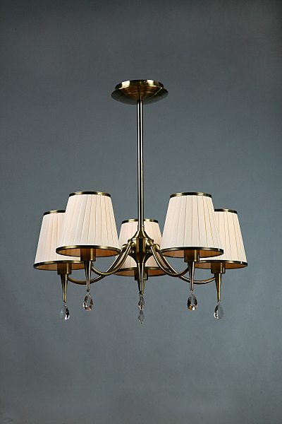 Люстра на штанге 1625 MA 01625CA/005 Bronze Cream