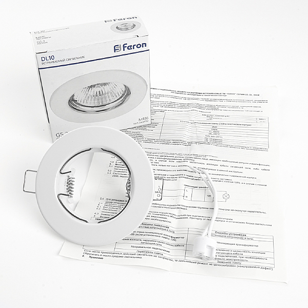 Встраиваемый светильник DL10 15109