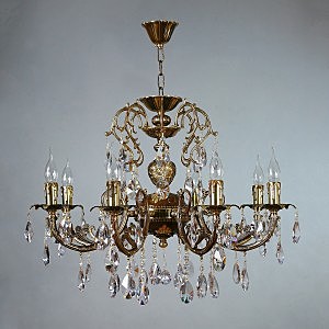 Подвесная люстра Alicante 8888/8 PB Tear drop