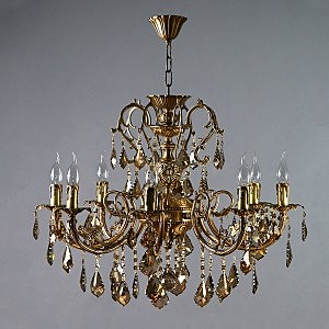 Подвесная люстра Alicante 8888/8 AB Honey Leaf