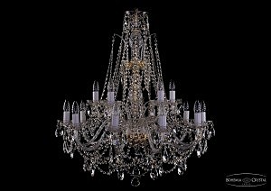 Подвесная люстра 1411 1411/10+5/300/G