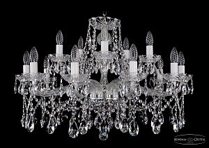 Подвесная люстра 1413 1413/10+5/300/Ni