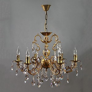 Подвесная люстра Alicante 8888/6 AB Tear drop