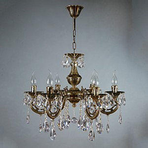 Подвесная люстра Aria 8818/6 PB Tear drop