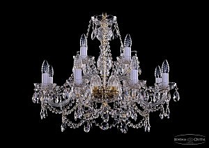 Подвесная люстра 1411 1411/8+4/240/G