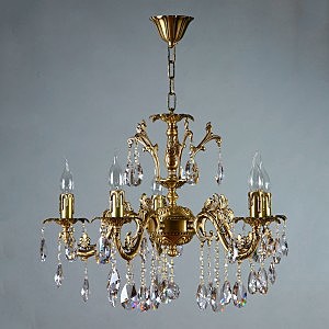 Подвесная люстра Granada 2118/5 AB Tear drop