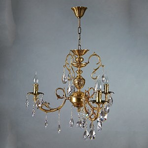 Подвесная люстра Alicante 8888/3 AB Tear drop