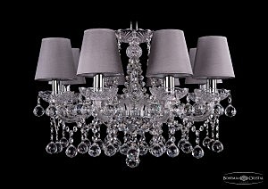 Подвесная люстра 1413 1413/8/200/Ni/Balls/SH24