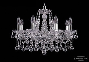 Подвесная люстра 1413 1413/8/200/Ni/Balls