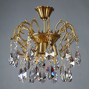 Потолочная люстра Alicante 8888/3 PL AB Tear Drop