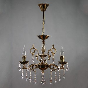 Подвесная люстра Leon 2128/3 PB Tear drop