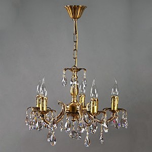 Подвесная люстра Benisa 2226/5 AB Tear drop