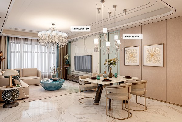 Подвесная люстра Princess PRINCESS SP30