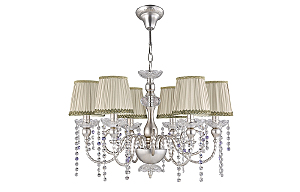 Подвесная люстра Alegria ALEGRIA SP6 SILVER-BROWN