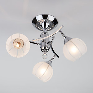 Потолочная люстра Libre 3353/3 хром/белый