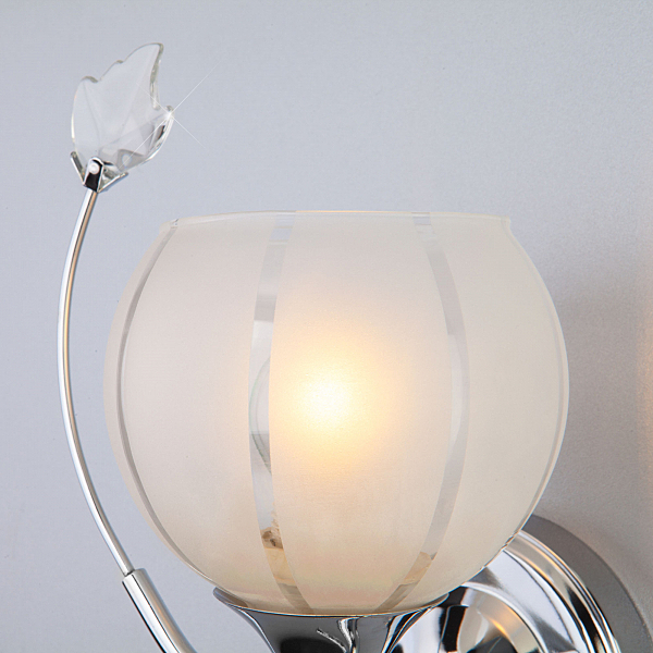 Настенное бра Libre 3457/1 хром/белый