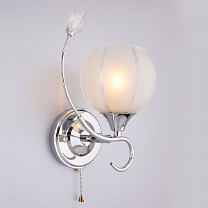 Настенное бра Libre 3457/1 хром/белый