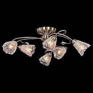 Потолочная люстра 7714 7714/6 античная бронза