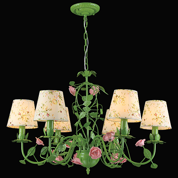 Подвесная люстра ROSE ROSE 11490/6 GREEN