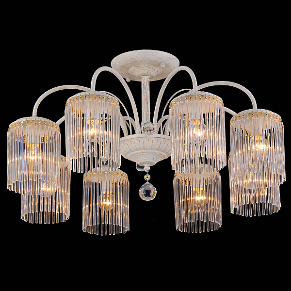 Потолочная люстра Olbia OLBIA 11397/8C GOLD IVORY