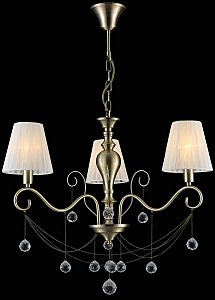 Подвесная люстра Natali Kovaltseva MONZA I 70075-3C ANTIQUE