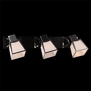 Светильник спот 57021 57021/3 хром/венге