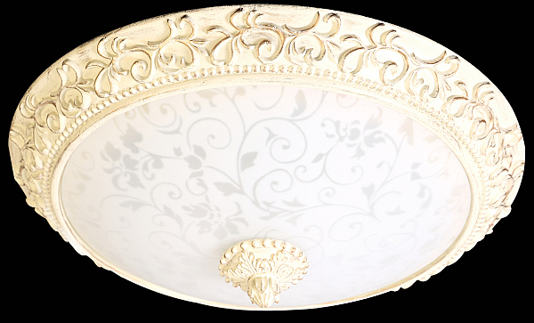 Светильник потолочный VENICE VENICE II 11363/3C WHITE GOLD