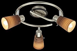 Светильник спот 20147 20148/3 сатин/никель