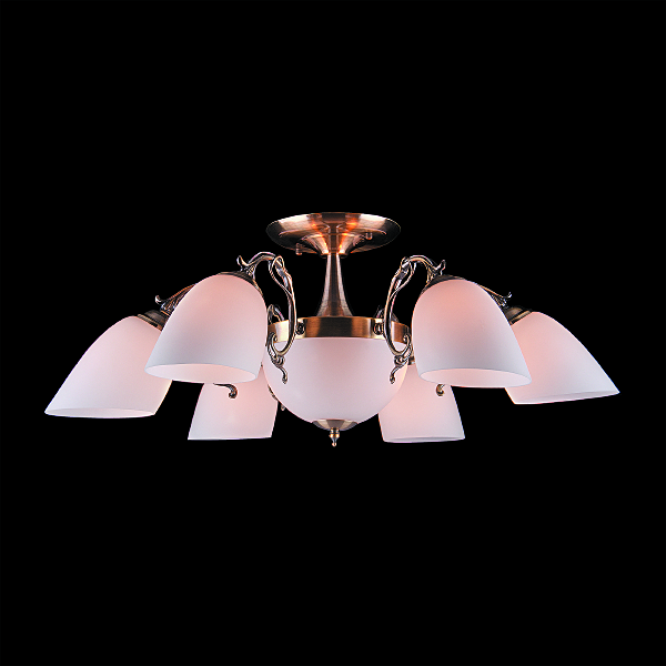 Потолочная люстра Ariele 22010/6+2 античная бронза