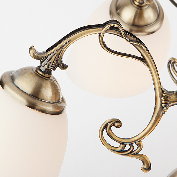 Потолочная люстра Ariele 22010/6+2 античная бронза