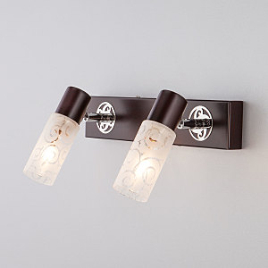 Светильник спот Astoria 21130/2 хром/венге