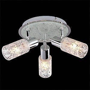 Светильник спот 20101, 1101 20102/3 хром/белый