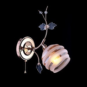 Настенное бра 10505 10505/1 золото/коричневый