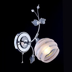 Настенное бра 10505 10505/1 хром/белый