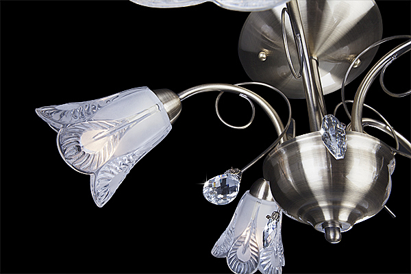 Потолочная люстра 7780 7780/5 античная бронза