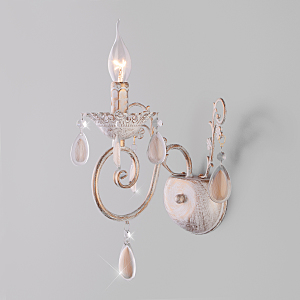 Настенное бра 10009 10009/1 золото с белым