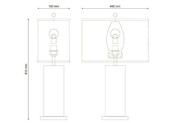 Настольная лампа Harrods Harrods T936.1