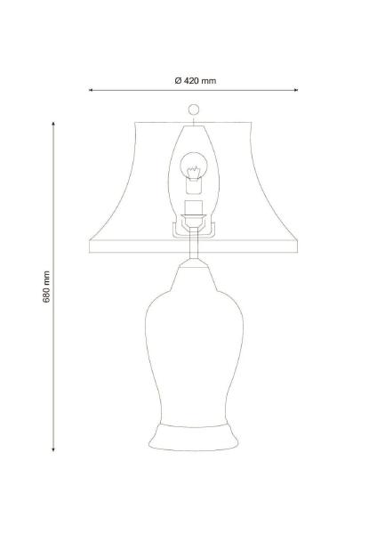 Настольная лампа Harrods Harrods T935.1