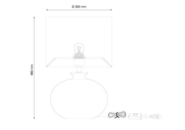 Настольная лампа Harrods Harrods T931.1