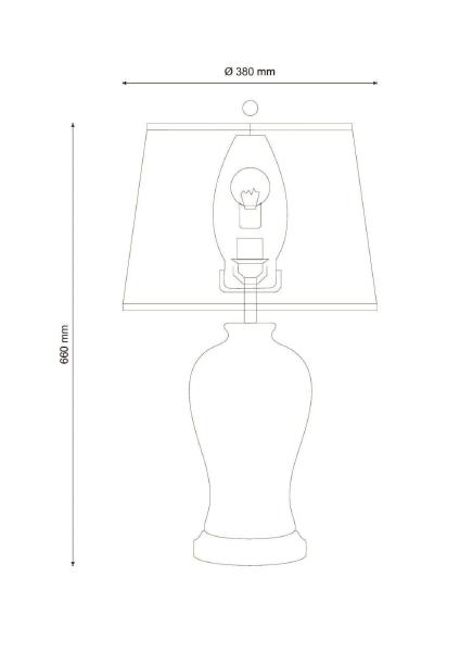 Настольная лампа Harrods Harrods T934.1