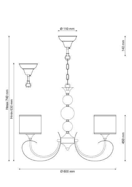 Подвесная люстра Bregatto BREGATTO 100.5
