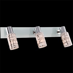 Светильник спот 21501 21501/3 хром/белый