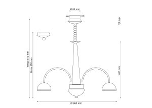 Подвесная люстра Natura Natura 065.8 Led