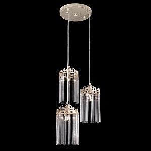 Светильник подвесной 60101 60101/3 белый с золотом