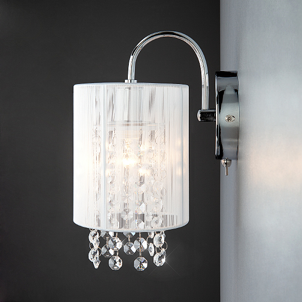 Настенное бра Sirena 1188/1B хром