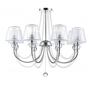 Люстра на штанге Beverly FR5661-PL-08-CH